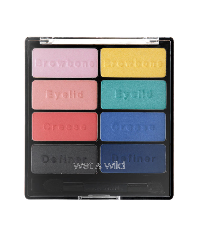 Wet n Wild, Color Icon, Eyeshadow Palette, E7371, Poster Child, 8 Shades, 6 g