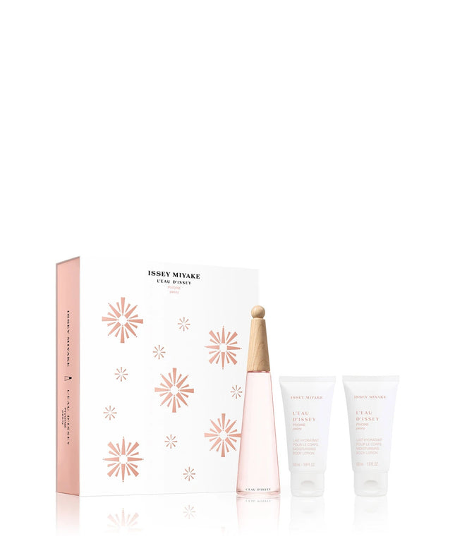 Xmas 2023 Set Issey Miyake: L&#x27;Eau d&#x27;Issey Pivoine Peony, Moisturizing, Body Lotion, x2 pcs, 50 ml + L&#x27;Eau d&#x27;Issey Pivoine Peony, Eau De Toilette, For Women, 50 ml